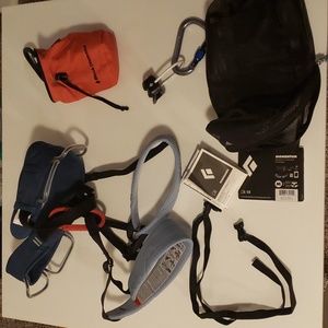 Black Diamond Momentum Rock Climbing Harness Package - Womens